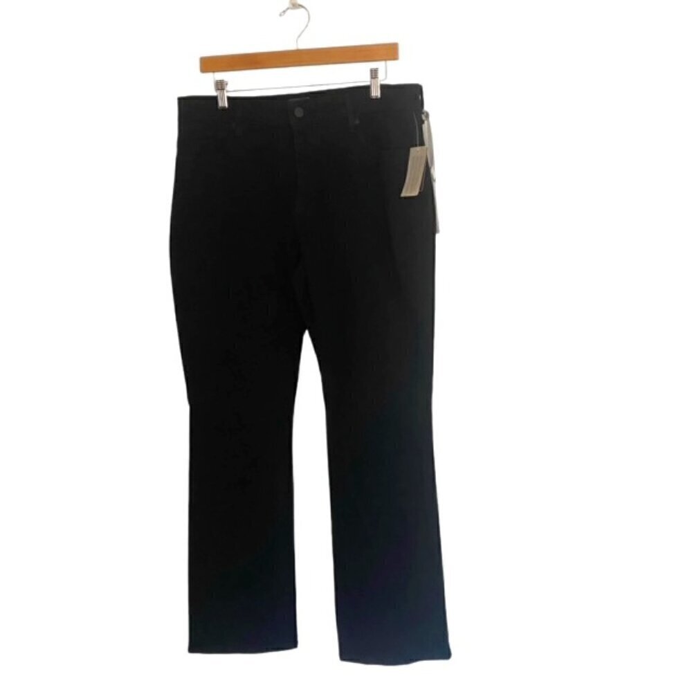 NWT NYDJ Black Mini Bootcut Jeans 16WP